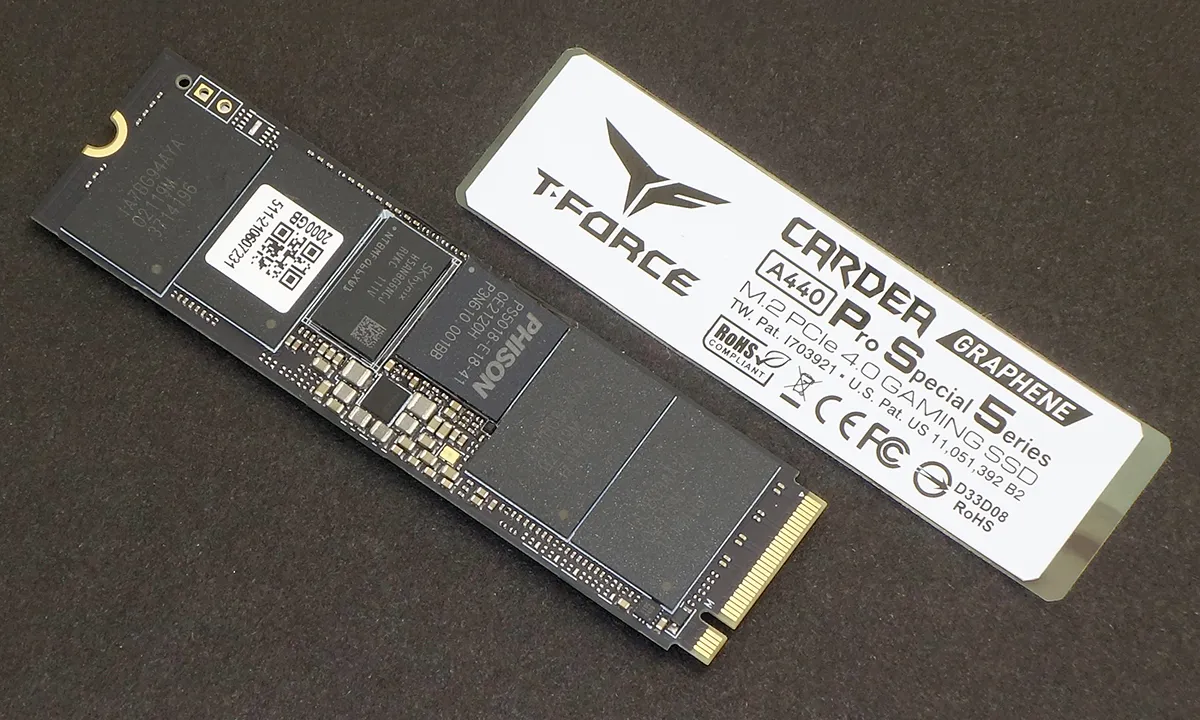 1TB SSD NVME TEAMGROUP T-FORCE CARDEA A440 PRO M.2 PCIe