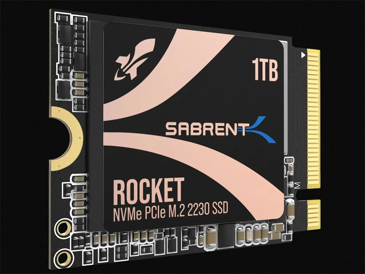 Sabrent Drops $50 Off Rocket 2230 NVMe 4.0 1TB SSD